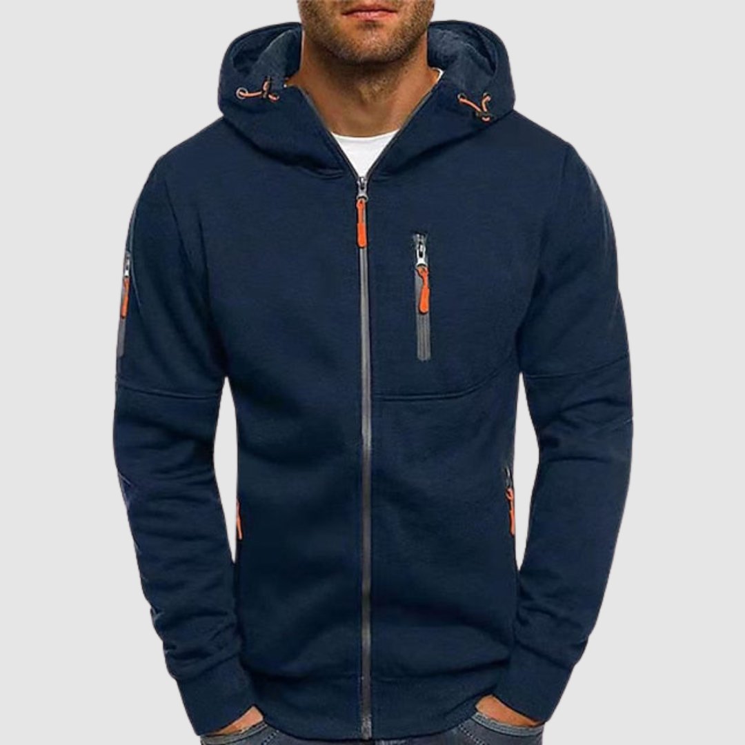 Hooded Zip-Up Jacket