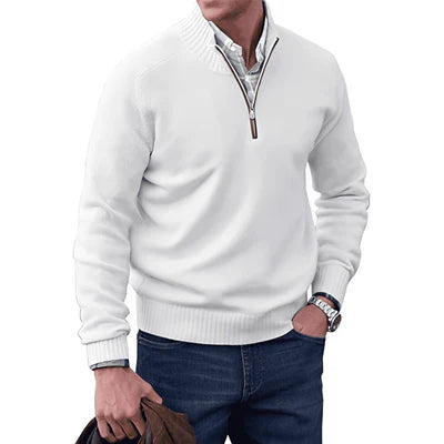 Elegant Zipped Sweater