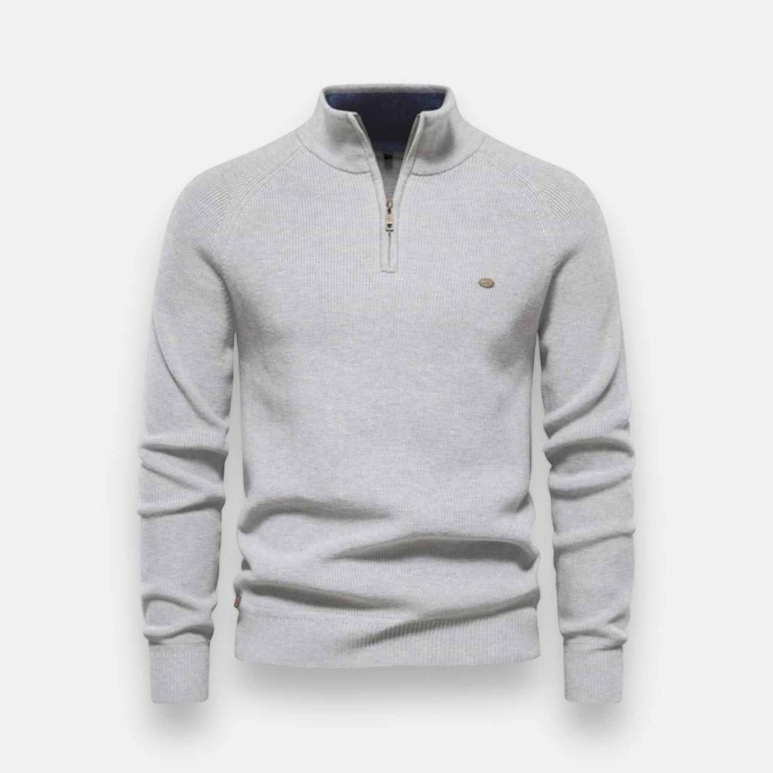 Winter Sweater with High Collar