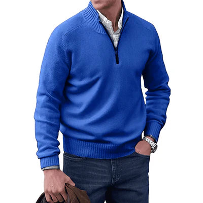 Elegant Zipped Sweater