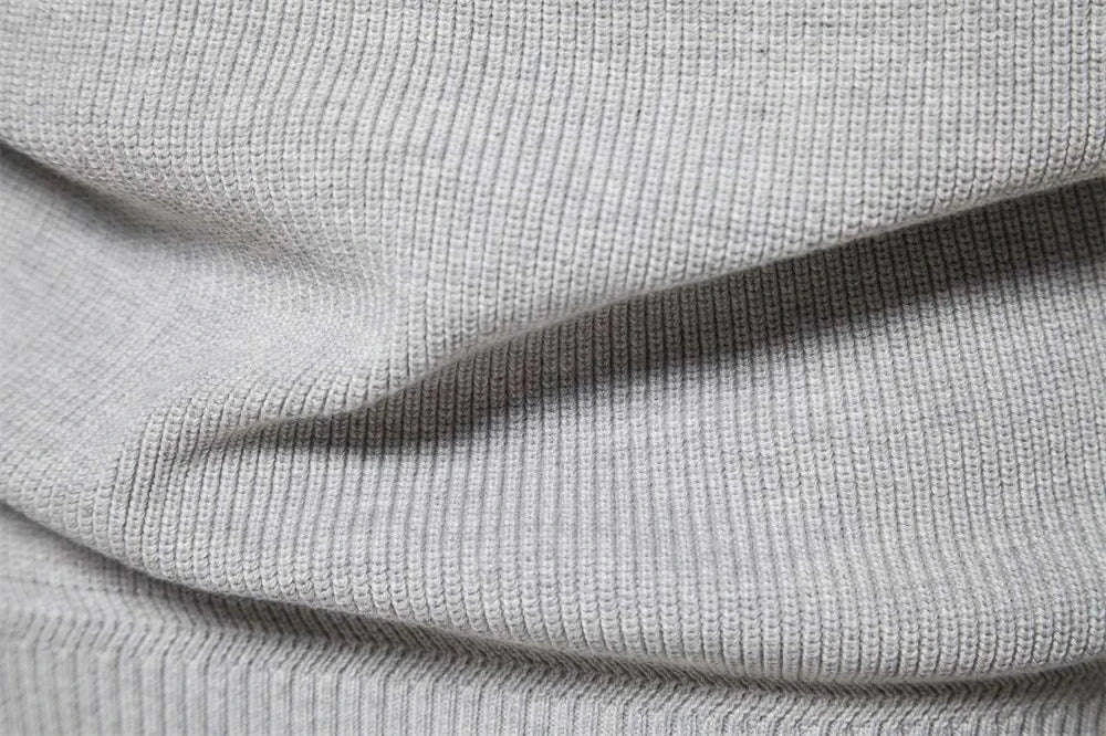 Winter Sweater with High Collar
