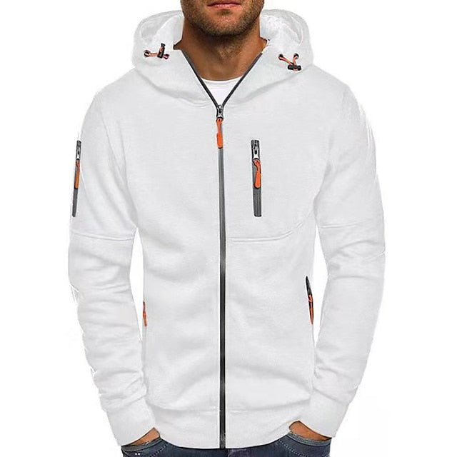Hooded Zip-Up Jacket