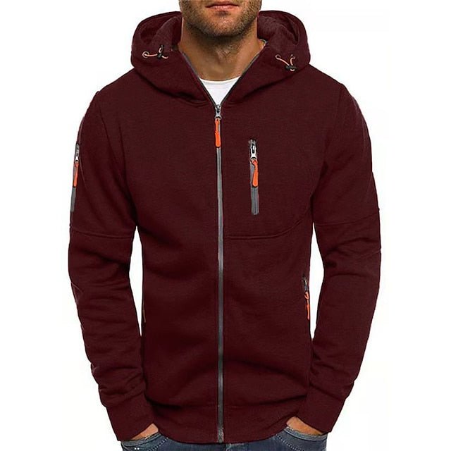 Hooded Zip-Up Jacket
