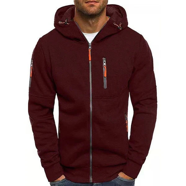 Hooded Zip-Up Jacket
