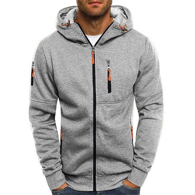Hooded Zip-Up Jacket