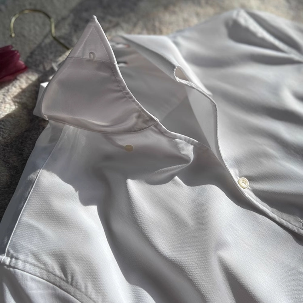 Italian Athletic V-Neck Bamboo Shirt