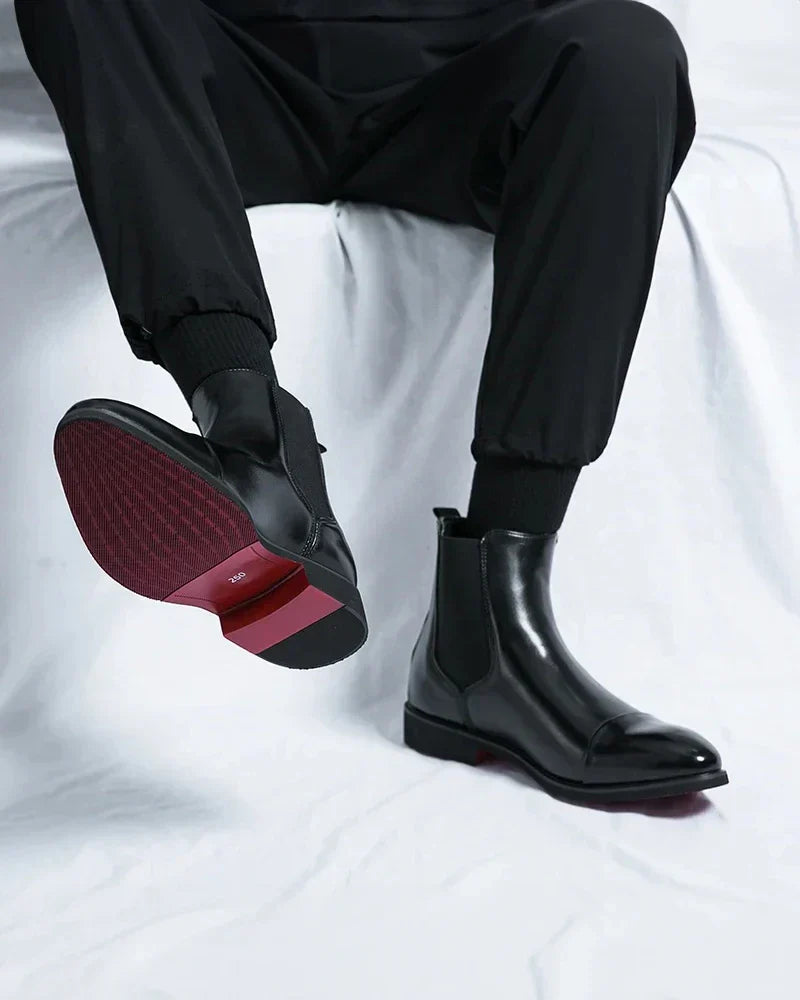 Leonardo Scabusi Genuine Leather Boots