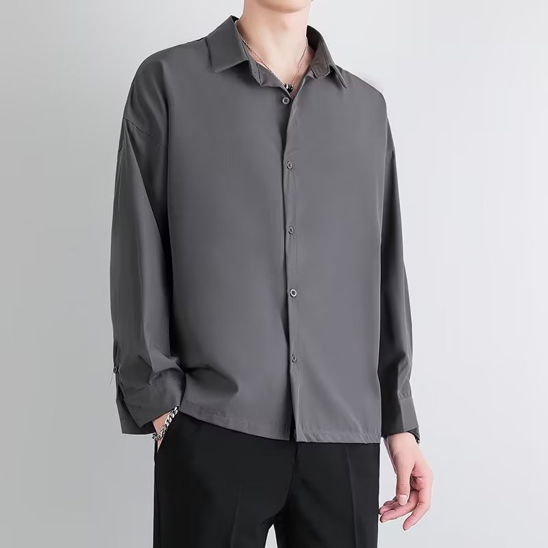 Men's Long Sleeve Button Shirt