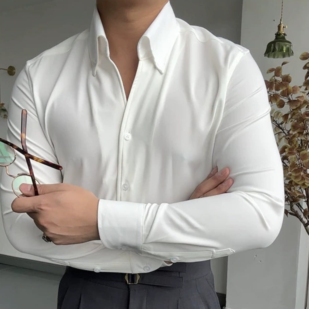 Italian Athletic V-Neck Bamboo Shirt