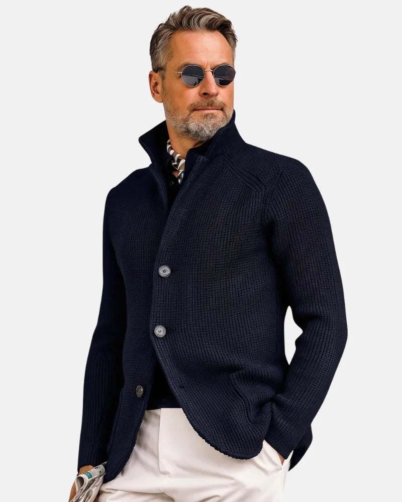 Men's Wool Blend Cardigan